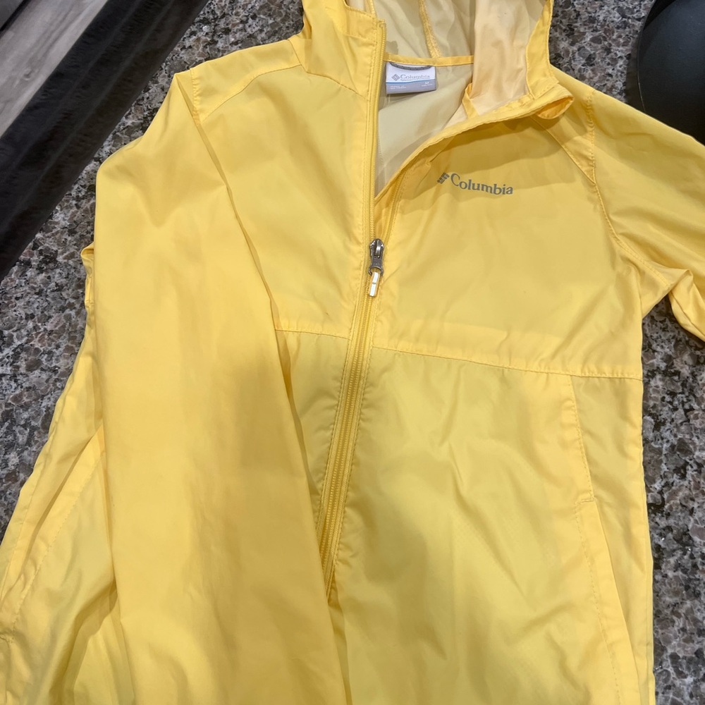 Columbia Kids Bright Yellow Raincoat